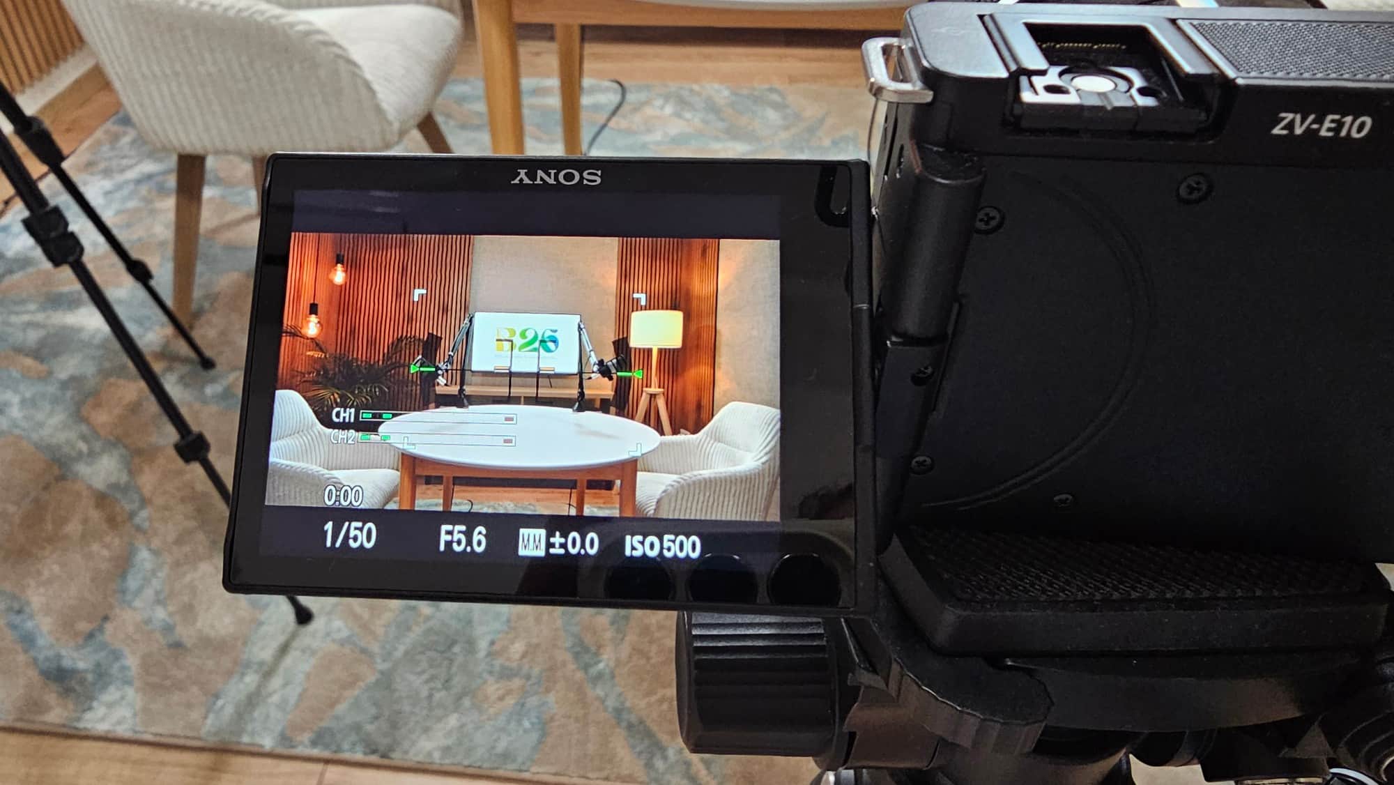 Videós produkció a B26 Studióban, több kamerás felvétel